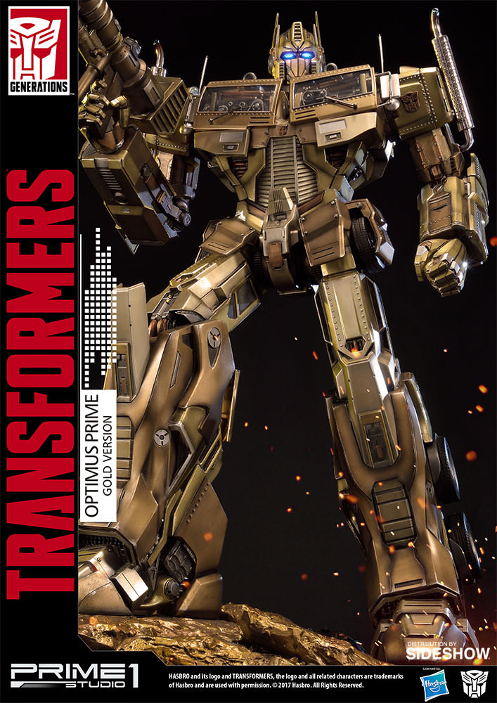 Transformers - Convoy - Premium Masterline  (PMTF-01GL) - Gold Edition (Prime 1 Studio) photo 23