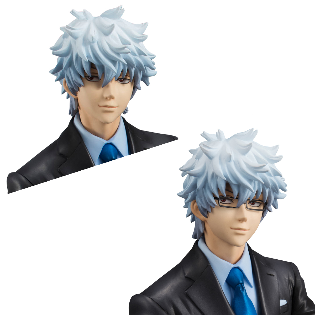 Gintama° - Sakata Gintoki - G.E.M. - 1/8 - Suit ver. Aratame, Omake de Megane ver. (MegaHouse) photo 5