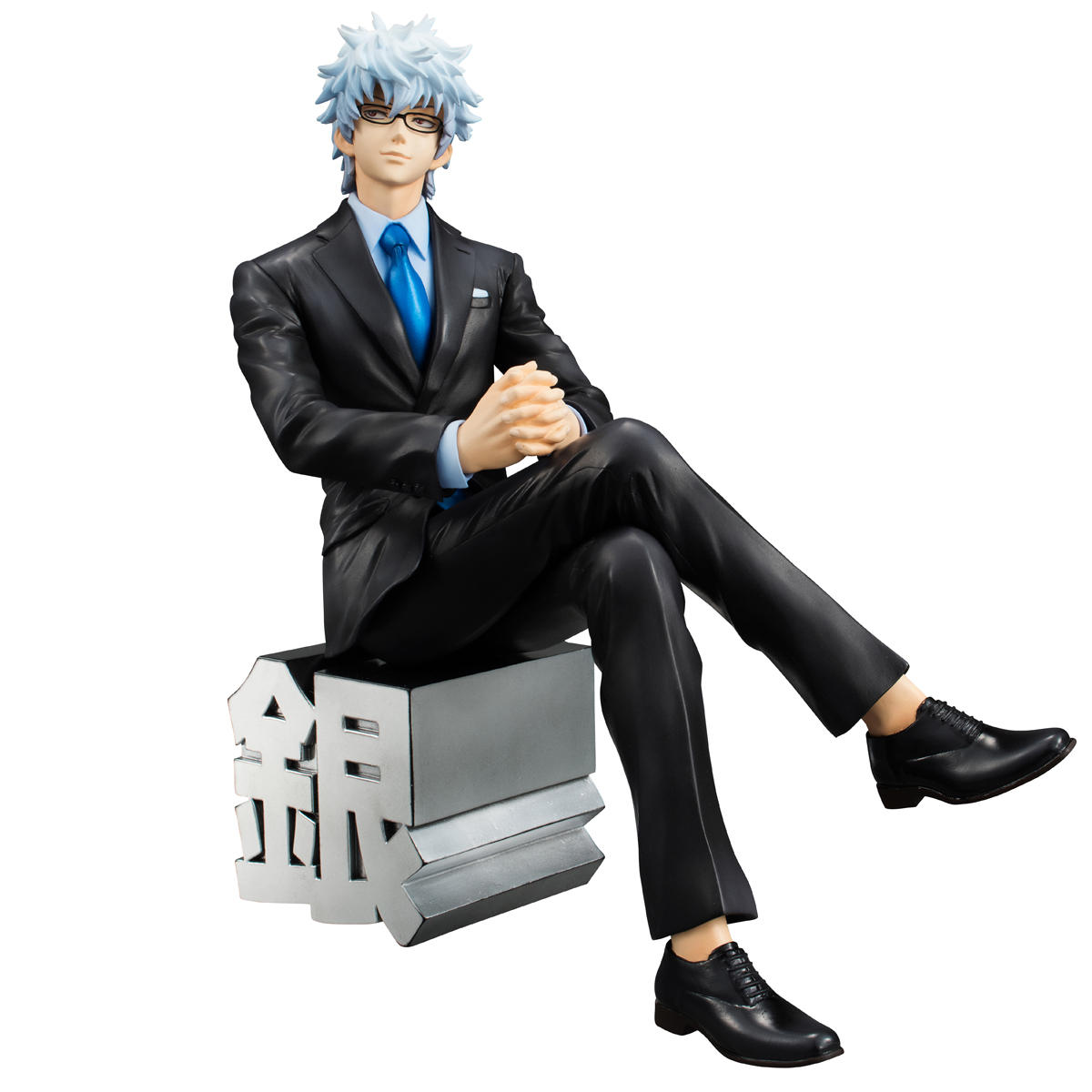Gintama° - Sakata Gintoki - G.E.M. - 1/8 - Suit ver. Aratame, Omake de Megane ver. (MegaHouse) photo 7