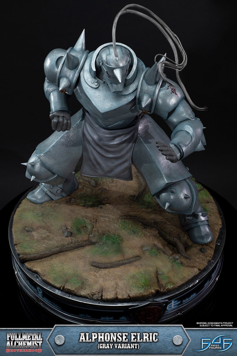 Hagane no Renkinjutsushi Fullmetal Alchemist - Alphonse Elric - 1/4 - Regular Edition, Gray Variant (First 4 Figures) photo 3