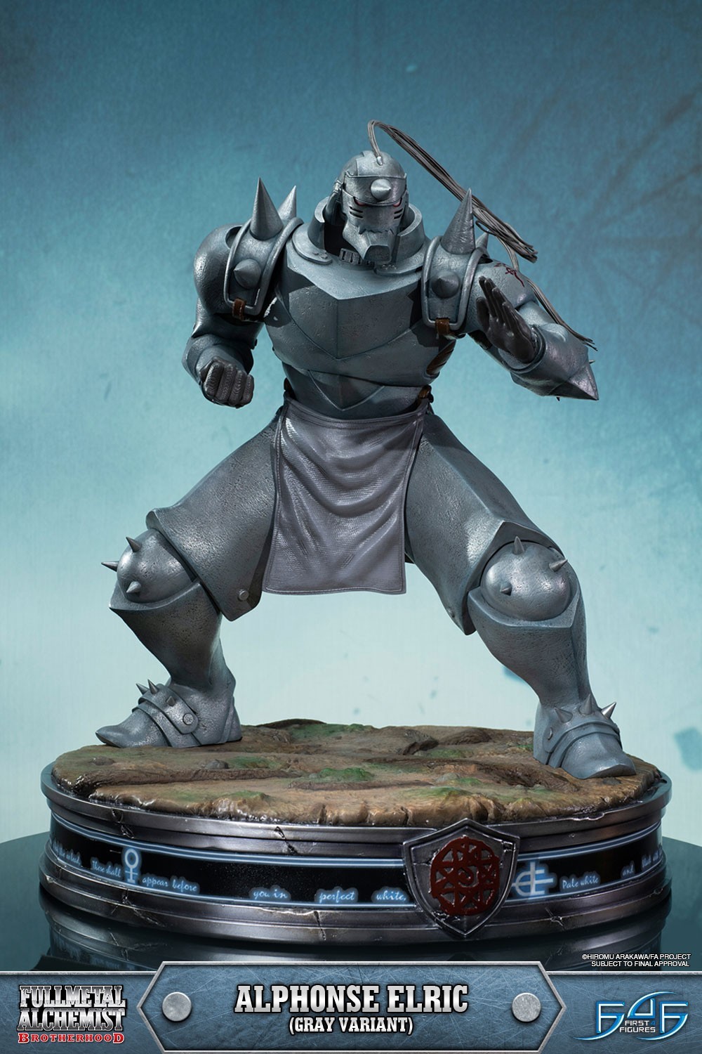 Hagane no Renkinjutsushi Fullmetal Alchemist - Alphonse Elric - 1/4 - Regular Edition, Gray Variant (First 4 Figures) photo 6