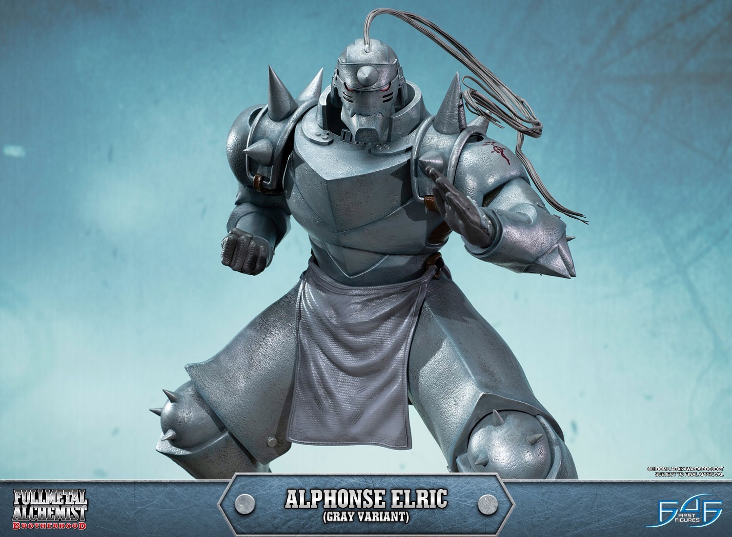 Hagane no Renkinjutsushi Fullmetal Alchemist - Alphonse Elric - 1/4 - Regular Edition, Gray Variant (First 4 Figures) photo 9