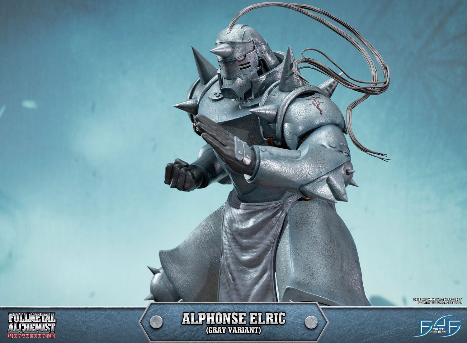 Hagane no Renkinjutsushi Fullmetal Alchemist - Alphonse Elric - 1/4 - Regular Edition, Gray Variant (First 4 Figures) photo 11