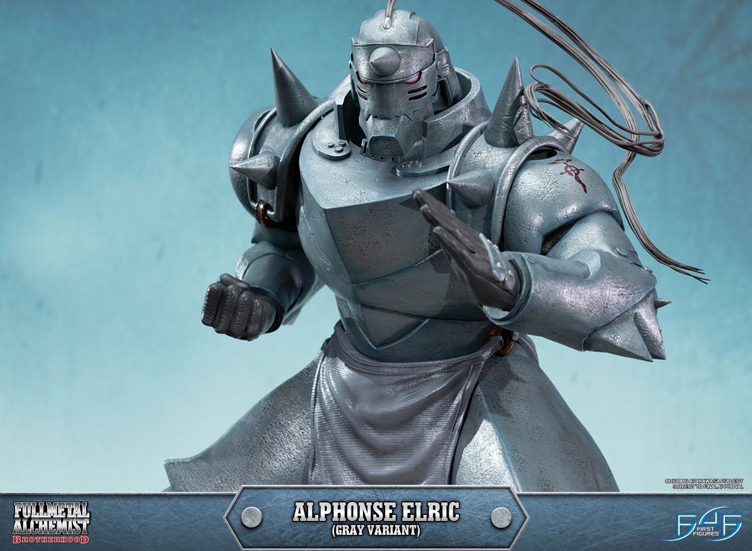 Hagane no Renkinjutsushi Fullmetal Alchemist - Alphonse Elric - 1/4 - Regular Edition, Gray Variant (First 4 Figures) photo 14