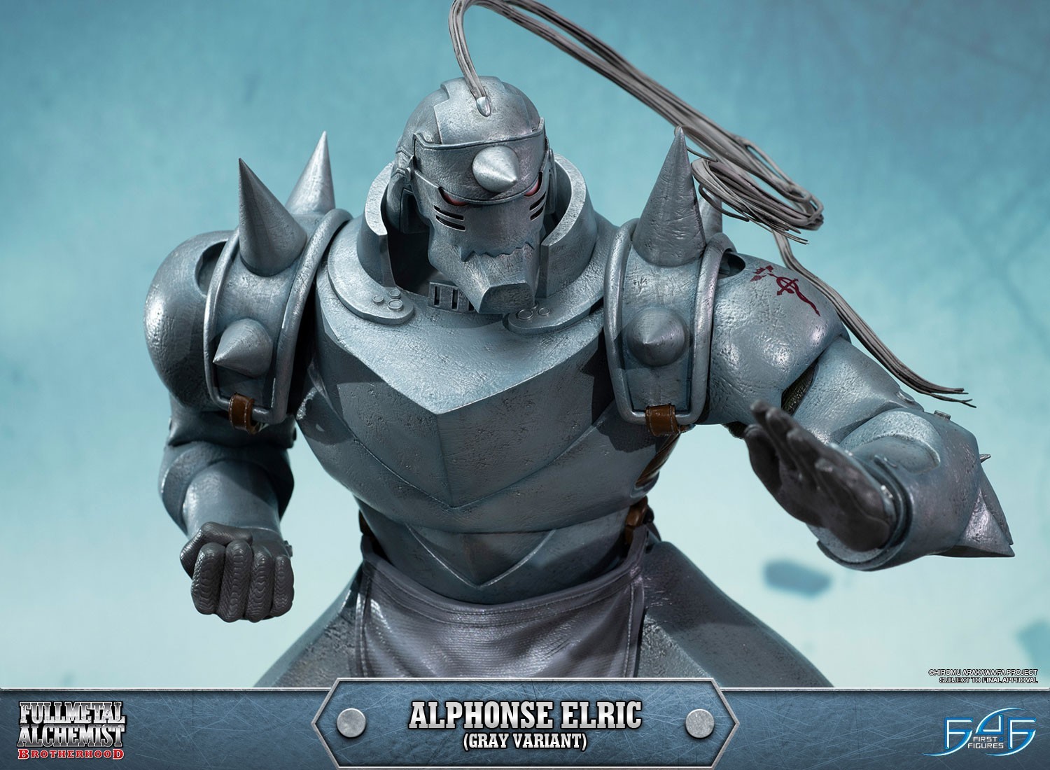 Hagane no Renkinjutsushi Fullmetal Alchemist - Alphonse Elric - 1/4 - Regular Edition, Gray Variant (First 4 Figures) photo 15