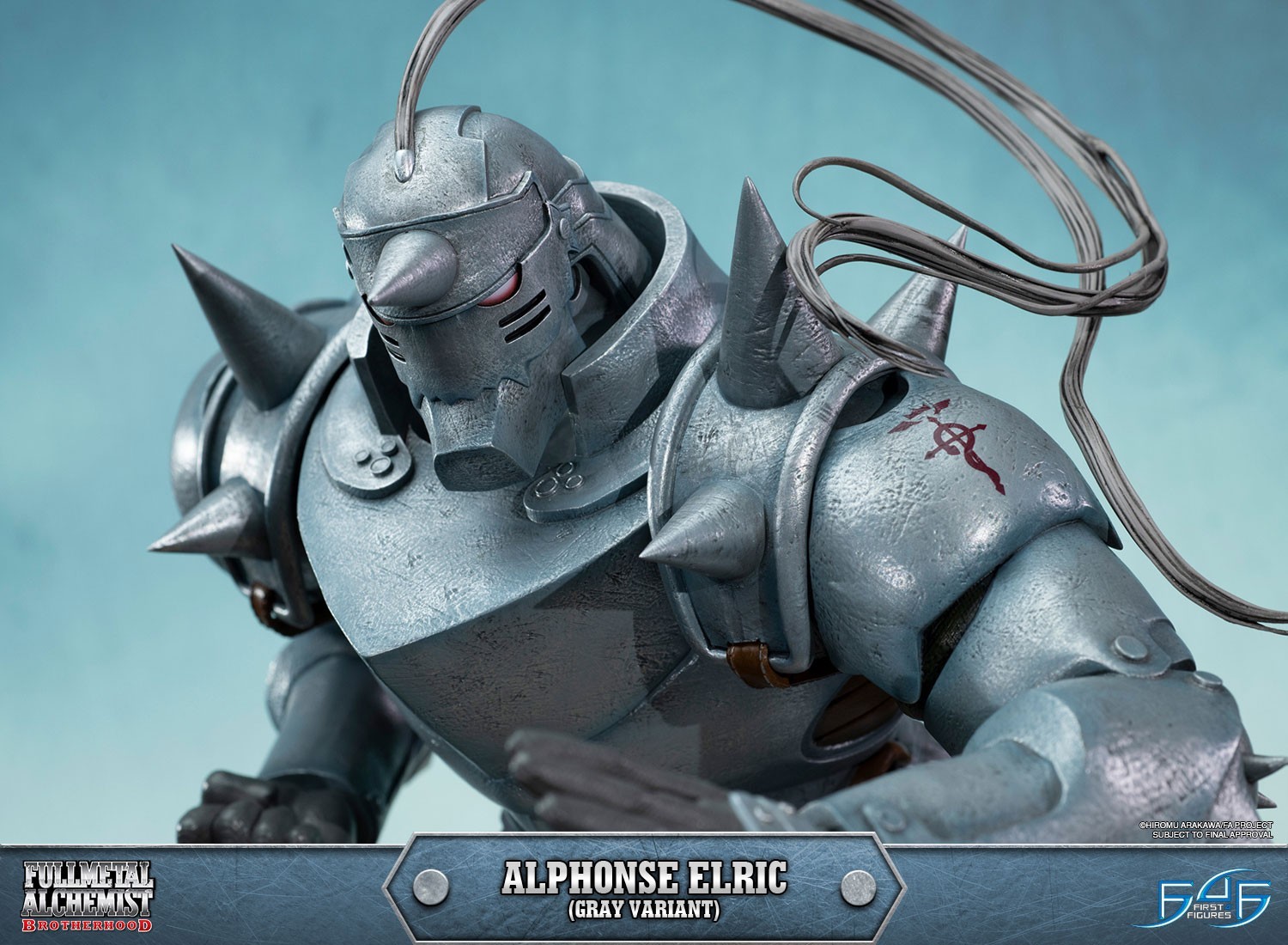 Hagane no Renkinjutsushi Fullmetal Alchemist - Alphonse Elric - 1/4 - Regular Edition, Gray Variant (First 4 Figures) photo 16