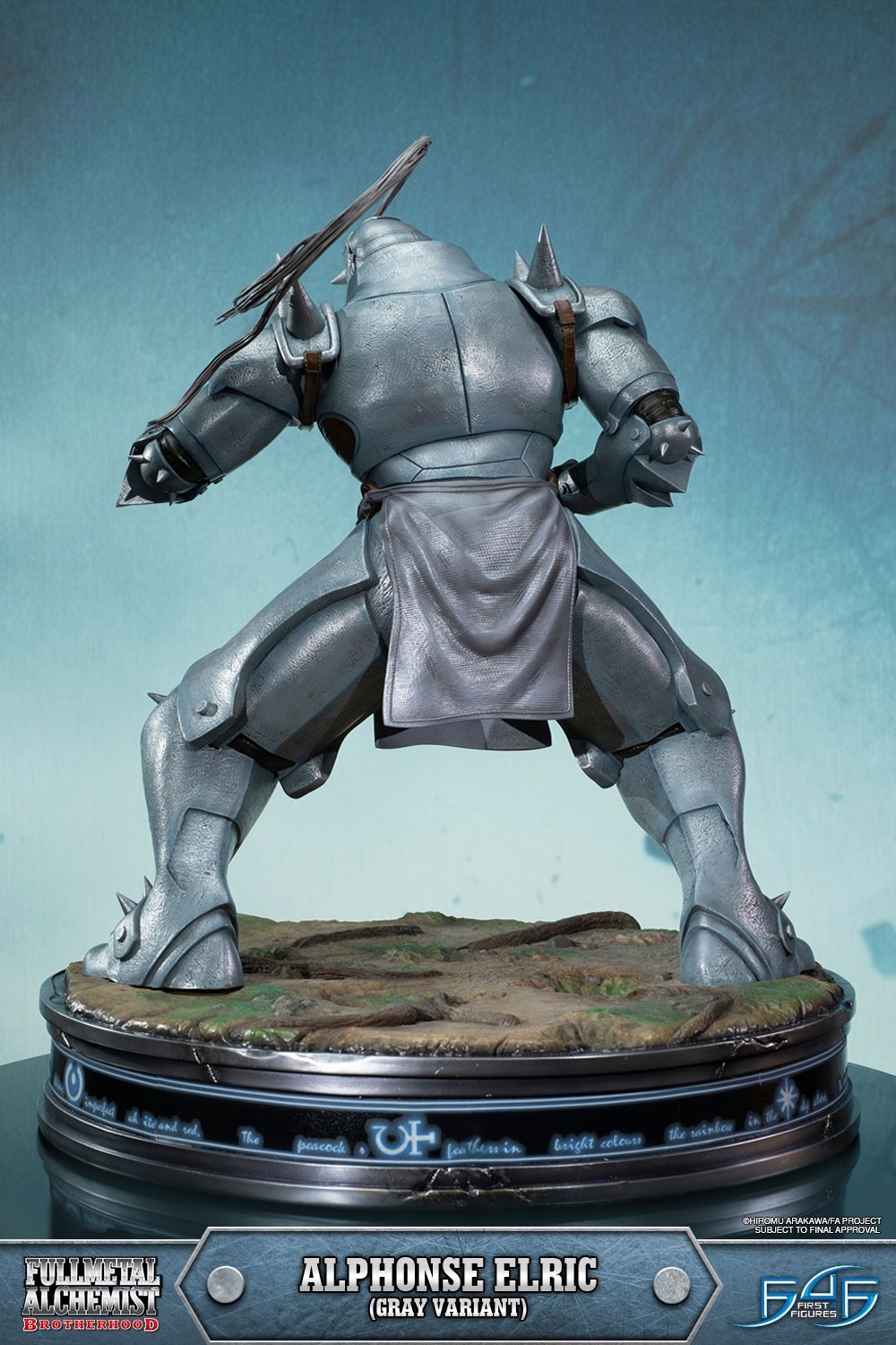Hagane no Renkinjutsushi Fullmetal Alchemist - Alphonse Elric - 1/4 - Regular Edition, Gray Variant (First 4 Figures) photo 19