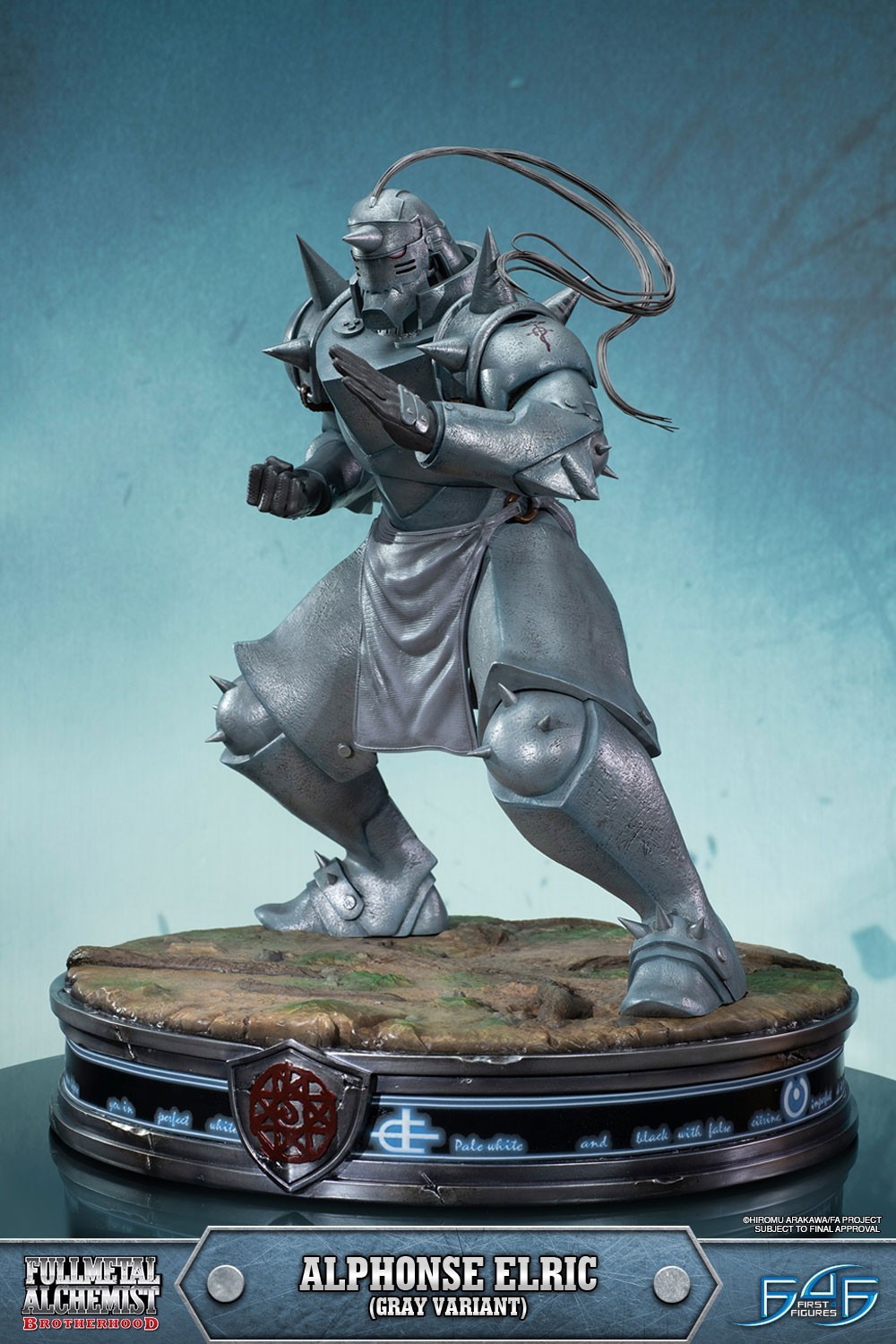Hagane no Renkinjutsushi Fullmetal Alchemist - Alphonse Elric - 1/4 - Regular Edition, Gray Variant (First 4 Figures) photo 21