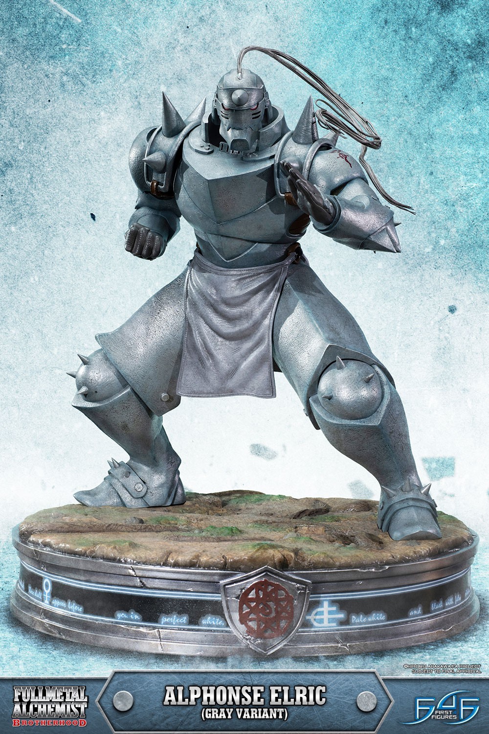 Hagane no Renkinjutsushi Fullmetal Alchemist - Alphonse Elric - 1/4 - Regular Edition, Gray Variant (First 4 Figures) photo 22