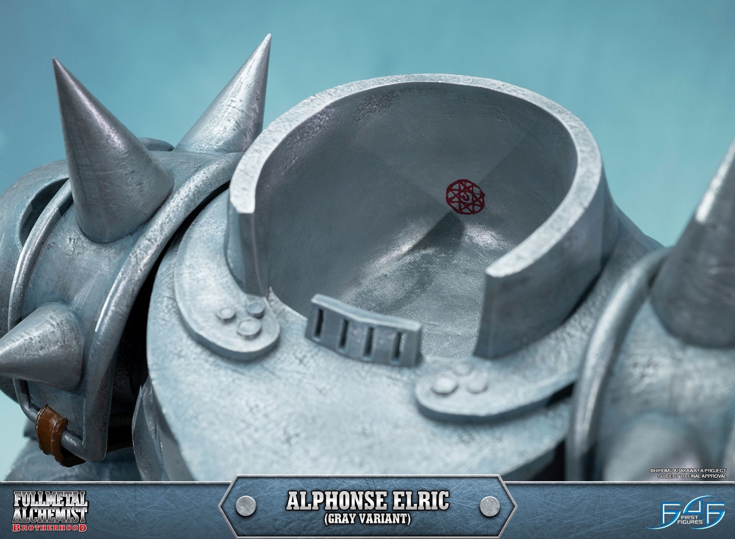 Hagane no Renkinjutsushi Fullmetal Alchemist - Alphonse Elric - 1/4 - Regular Edition, Gray Variant (First 4 Figures) photo 23
