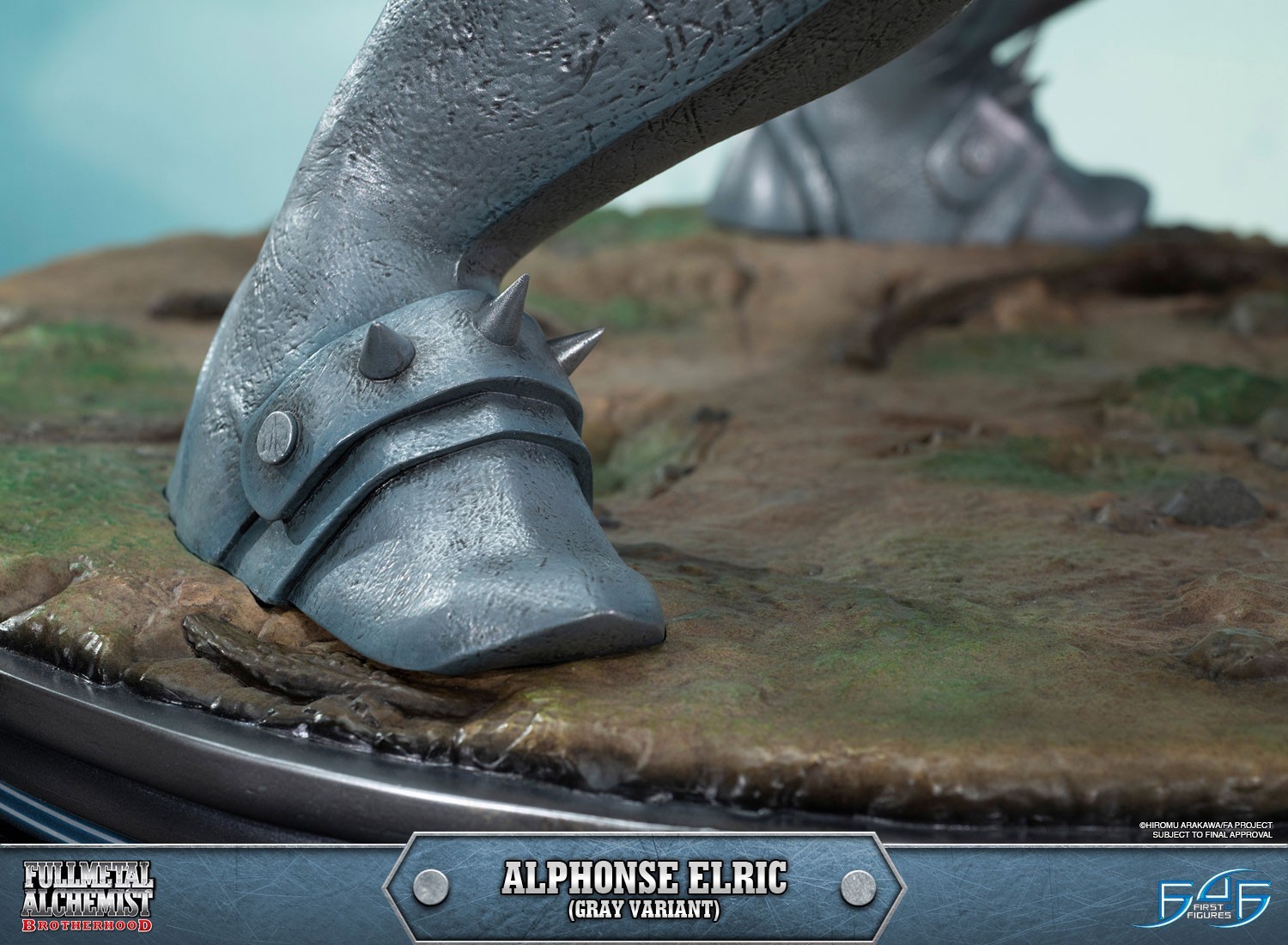 Hagane no Renkinjutsushi Fullmetal Alchemist - Alphonse Elric - 1/4 - Regular Edition, Gray Variant (First 4 Figures) photo 31