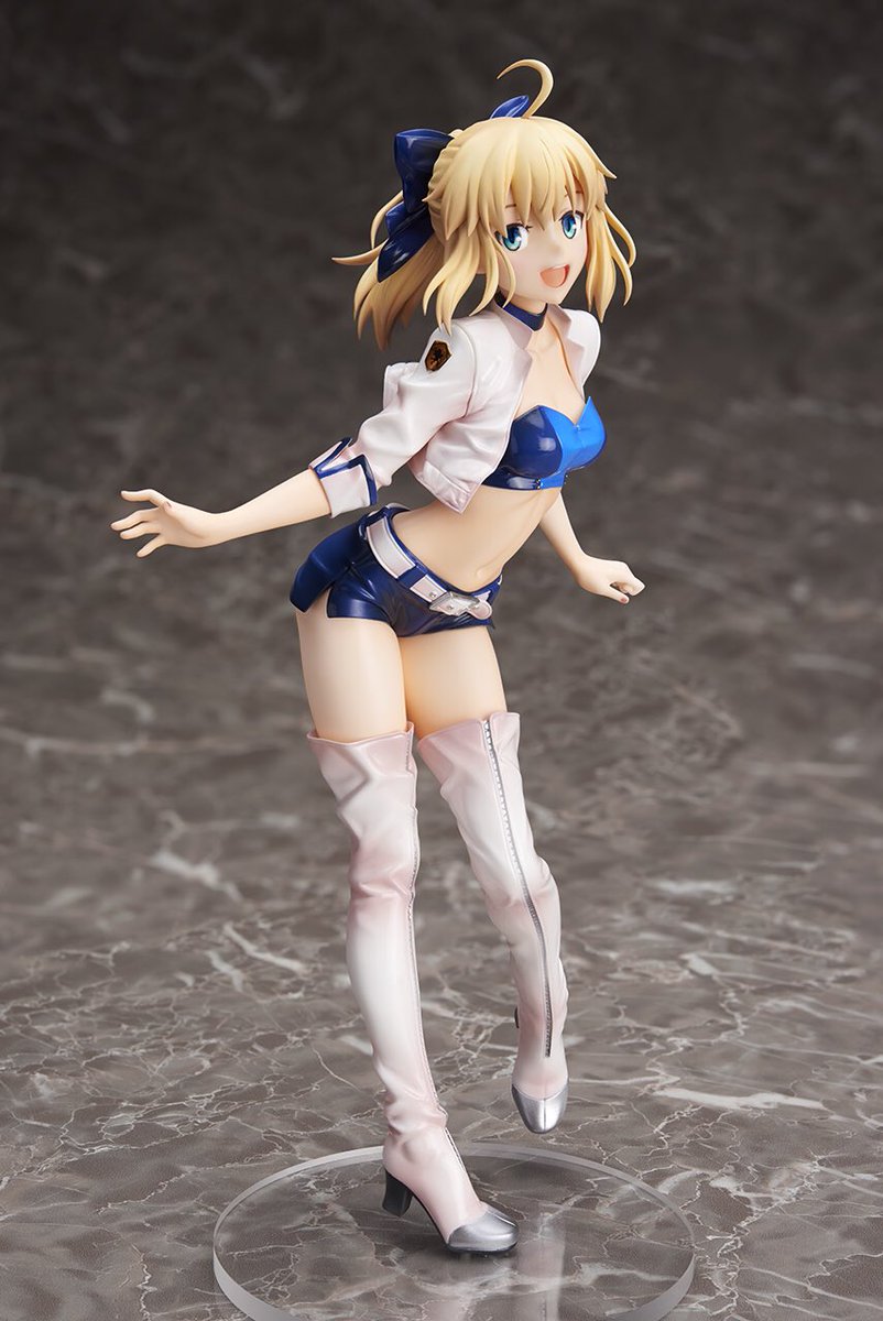 Fate/Stay Night Unlimited Blade Works - Altria Pendragon - 1/7 - Saber, Type-Moon Racing ver. (Plusone, Stronger) photo 7