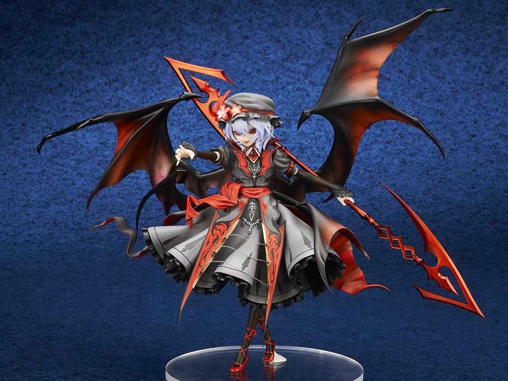 Touhou Project - Remilia Scarlet - 1/8 - Koumajou Densetsu Edition, Extra Color, Dark Moon (Ques Q) photo 5