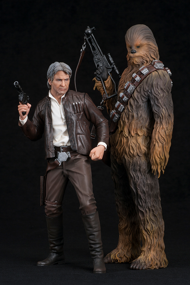 Star Wars: The Force Awakens - Han Solo - ARTFX+ - 1/10 - 2 Pack (Kotobukiya) photo 2