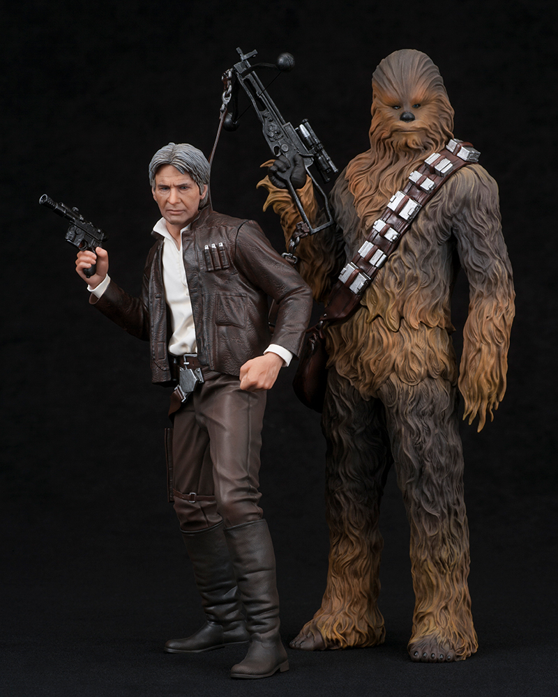 Star Wars: The Force Awakens - Han Solo - ARTFX+ - 1/10 - 2 Pack (Kotobukiya) photo 6