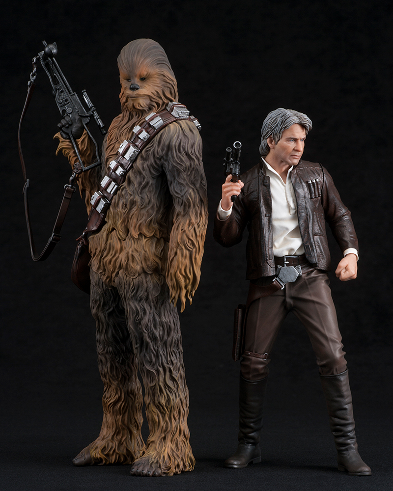 Star Wars: The Force Awakens - Han Solo - ARTFX+ - 1/10 - 2 Pack (Kotobukiya) photo 7