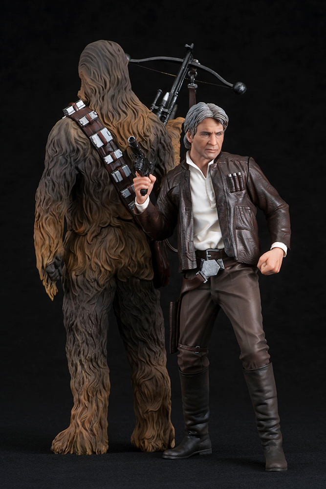 Star Wars: The Force Awakens - Han Solo - ARTFX+ - 1/10 - 2 Pack (Kotobukiya) photo 9