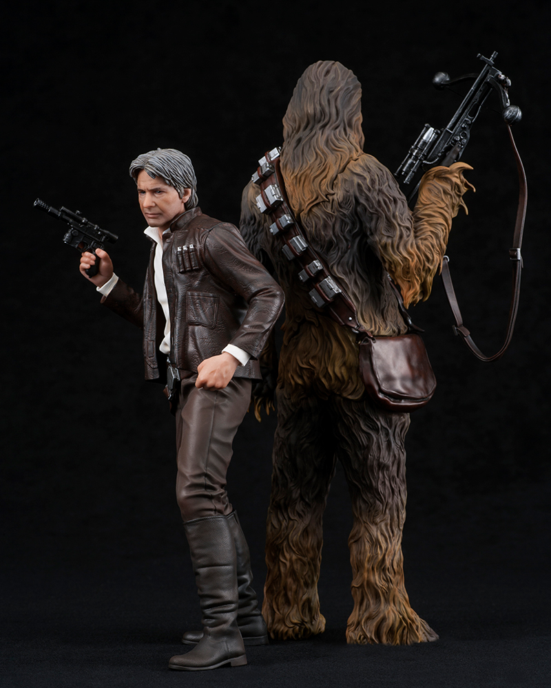 Star Wars: The Force Awakens - Han Solo - ARTFX+ - 1/10 - 2 Pack (Kotobukiya) photo 16
