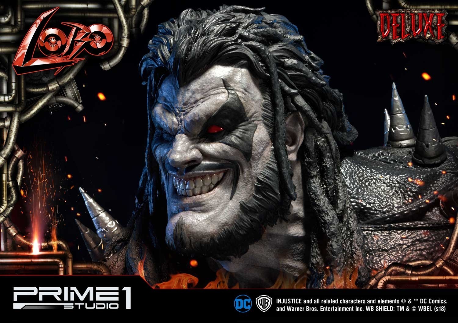 Injustice: Gods Among Us - Dawg - Lobo - Space Dolphin - Ultimate Museum Masterline  (UMMDCIJ-01DX) - 1/3 - DX Version (Prime 1 Studio) photo 3