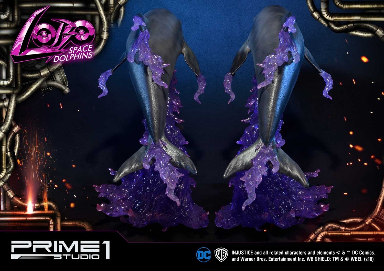 Injustice: Gods Among Us - Dawg - Lobo - Space Dolphin - Ultimate Museum Masterline  (UMMDCIJ-01DX) - 1/3 - DX Version (Prime 1 Studio) photo 27