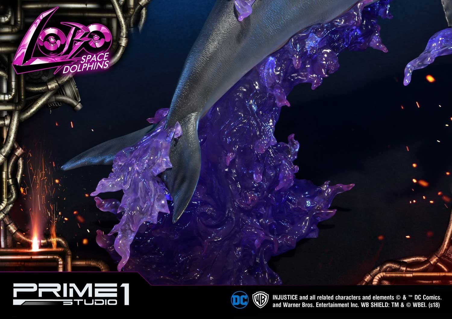 Injustice: Gods Among Us - Dawg - Lobo - Space Dolphin - Ultimate Museum Masterline  (UMMDCIJ-01DX) - 1/3 - DX Version (Prime 1 Studio) photo 31