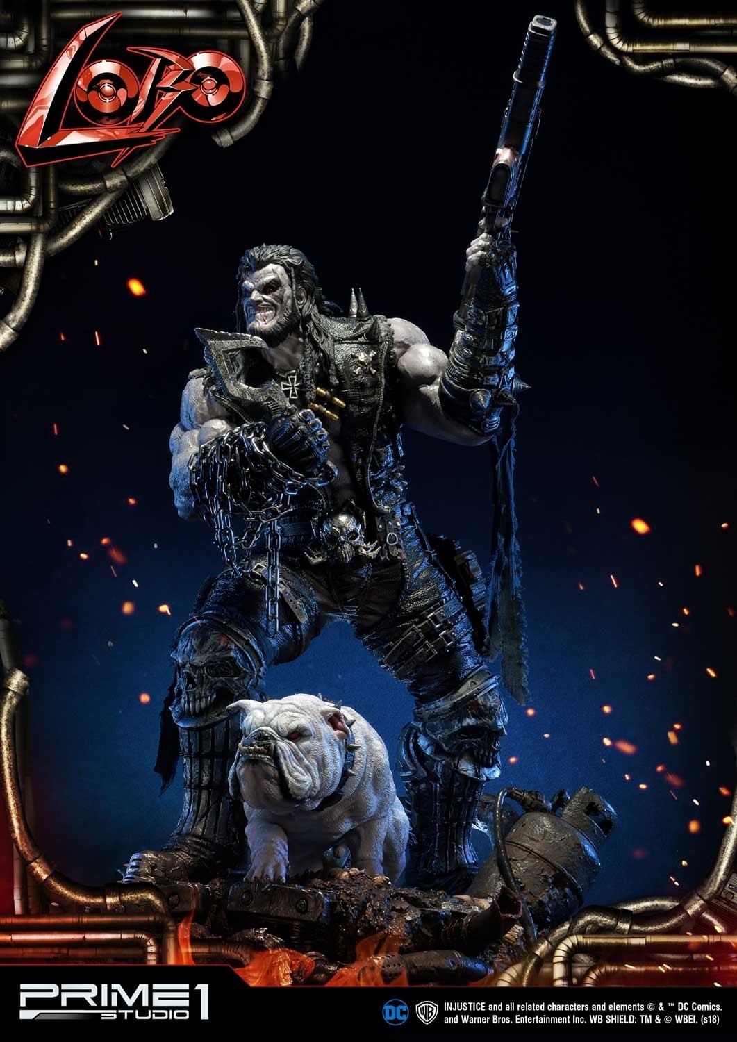 Injustice: Gods Among Us - Dawg - Lobo - Space Dolphin - Ultimate Museum Masterline  (UMMDCIJ-01DX) - 1/3 - DX Version (Prime 1 Studio) photo 33