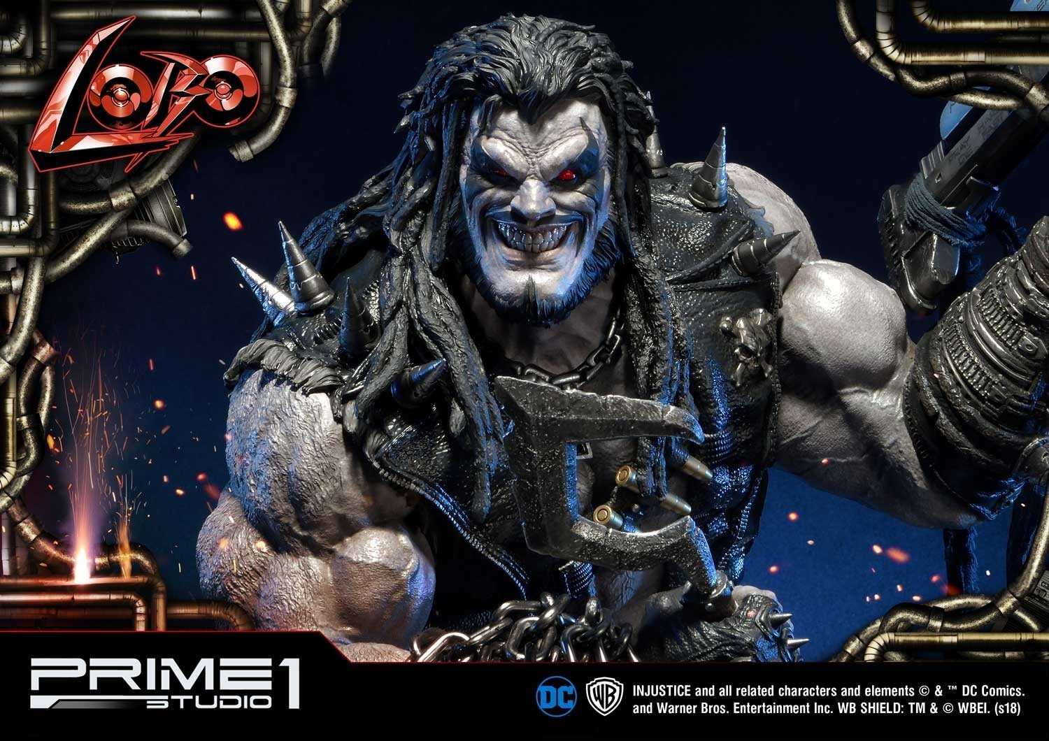 Injustice: Gods Among Us - Dawg - Lobo - Space Dolphin - Ultimate Museum Masterline  (UMMDCIJ-01DX) - 1/3 - DX Version (Prime 1 Studio) photo 35