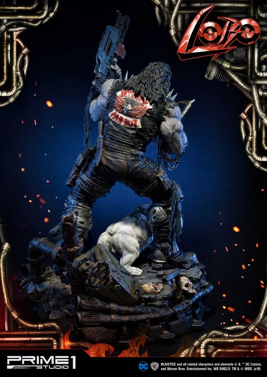 Injustice: Gods Among Us - Dawg - Lobo - Space Dolphin - Ultimate Museum Masterline  (UMMDCIJ-01DX) - 1/3 - DX Version (Prime 1 Studio) photo 36
