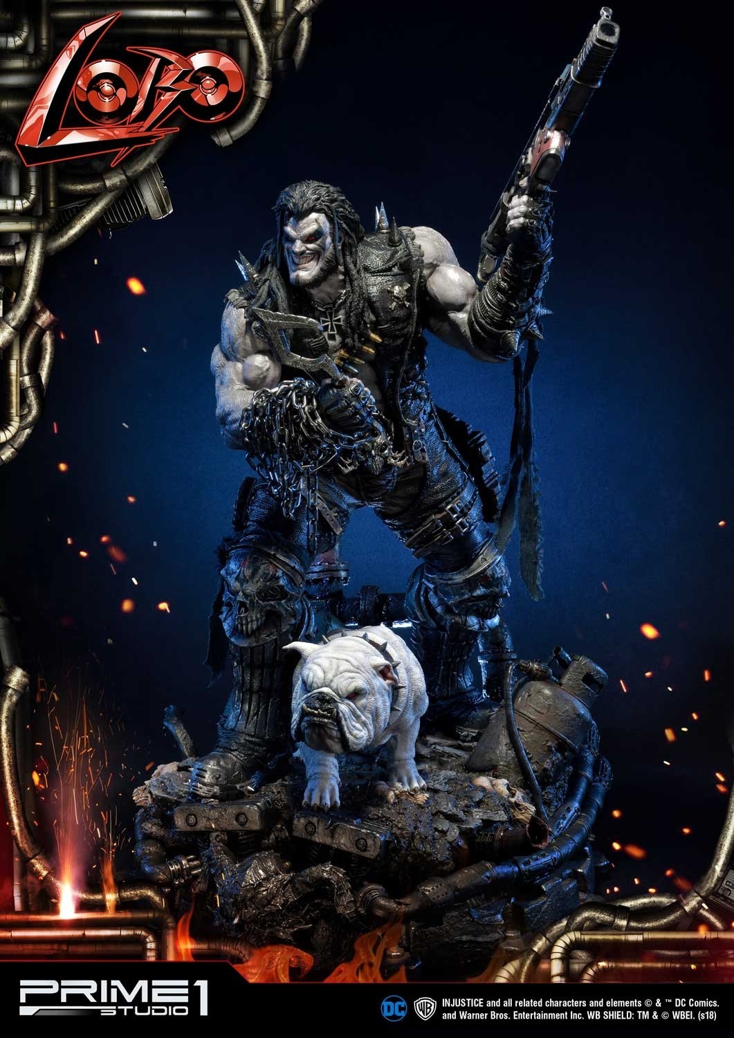 Injustice: Gods Among Us - Dawg - Lobo - Space Dolphin - Ultimate Museum Masterline  (UMMDCIJ-01DX) - 1/3 - DX Version (Prime 1 Studio) photo 39