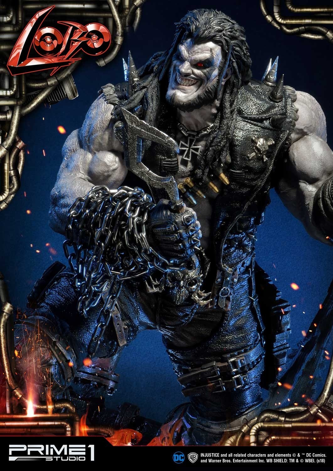 Injustice: Gods Among Us - Dawg - Lobo - Space Dolphin - Ultimate Museum Masterline  (UMMDCIJ-01DX) - 1/3 - DX Version (Prime 1 Studio) photo 40