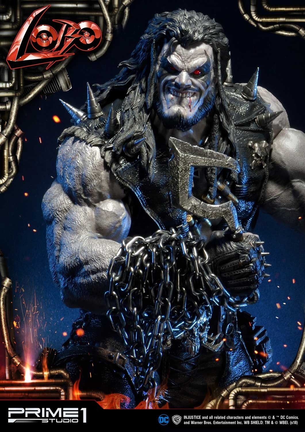 Injustice: Gods Among Us - Dawg - Lobo - Space Dolphin - Ultimate Museum Masterline  (UMMDCIJ-01DX) - 1/3 - DX Version (Prime 1 Studio) photo 43