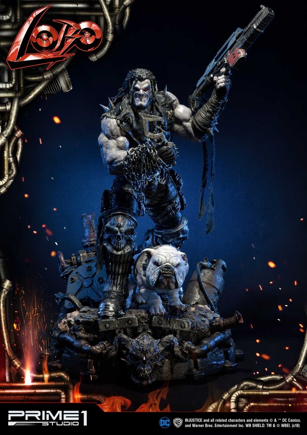 Injustice: Gods Among Us - Dawg - Lobo - Space Dolphin - Ultimate Museum Masterline  (UMMDCIJ-01DX) - 1/3 - DX Version (Prime 1 Studio) photo 44