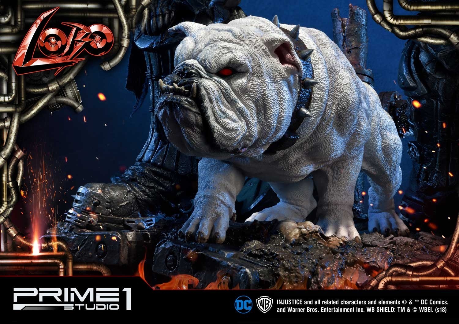 Injustice: Gods Among Us - Dawg - Lobo - Space Dolphin - Ultimate Museum Masterline  (UMMDCIJ-01DX) - 1/3 - DX Version (Prime 1 Studio) photo 48