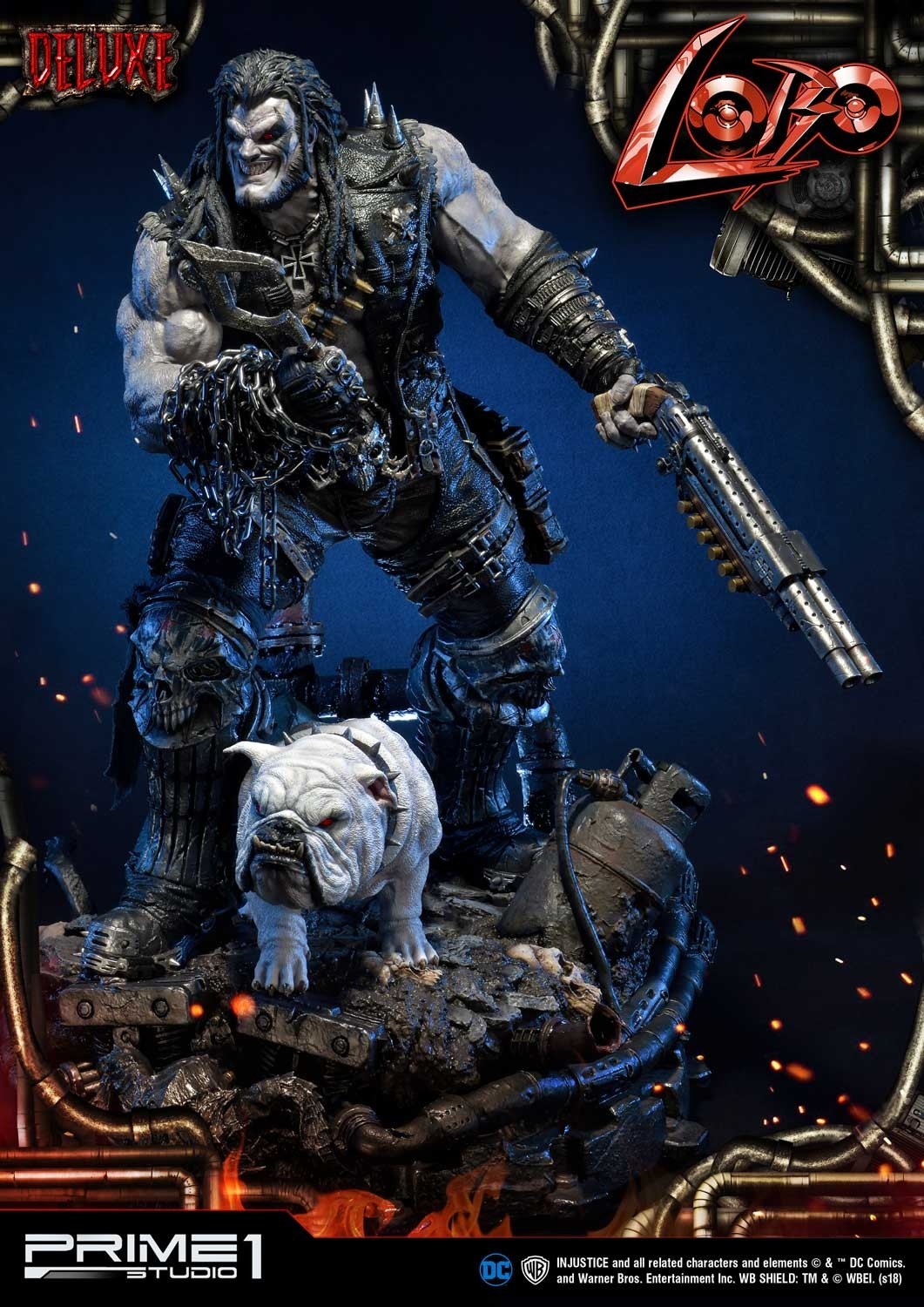 Injustice: Gods Among Us - Dawg - Lobo - Space Dolphin - Ultimate Museum Masterline  (UMMDCIJ-01DX) - 1/3 - DX Version (Prime 1 Studio) photo 60