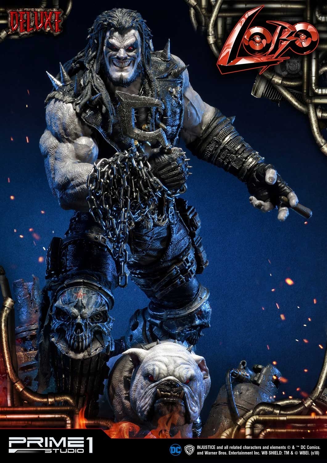 Injustice: Gods Among Us - Dawg - Lobo - Space Dolphin - Ultimate Museum Masterline  (UMMDCIJ-01DX) - 1/3 - DX Version (Prime 1 Studio) photo 69