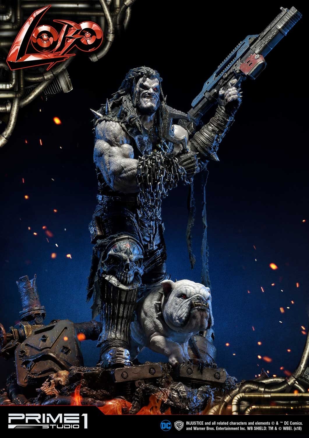 Injustice: Gods Among Us - Dawg - Lobo - Space Dolphin - Ultimate Museum Masterline  (UMMDCIJ-01DX) - 1/3 - DX Version (Prime 1 Studio) photo 70