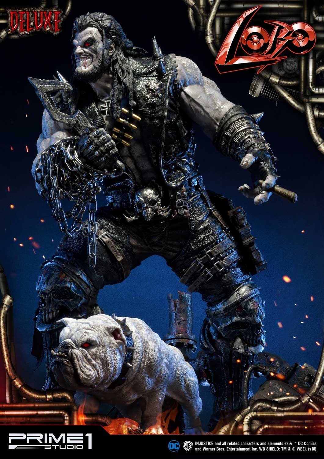 Injustice: Gods Among Us - Dawg - Lobo - Space Dolphin - Ultimate Museum Masterline  (UMMDCIJ-01DX) - 1/3 - DX Version (Prime 1 Studio) photo 71