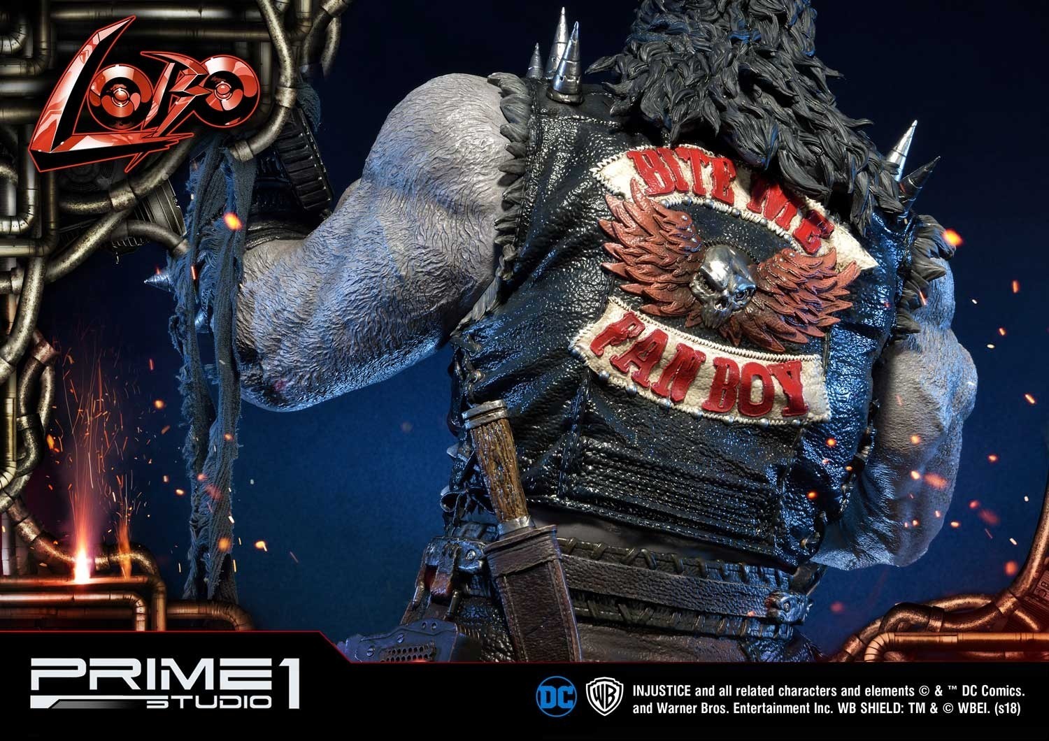 Injustice: Gods Among Us - Dawg - Lobo - Space Dolphin - Ultimate Museum Masterline  (UMMDCIJ-01DX) - 1/3 - DX Version (Prime 1 Studio) photo 72