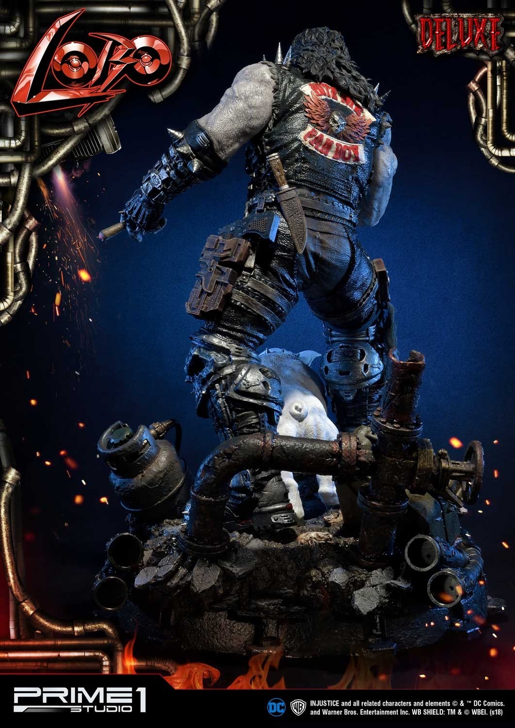 Injustice: Gods Among Us - Dawg - Lobo - Space Dolphin - Ultimate Museum Masterline  (UMMDCIJ-01DX) - 1/3 - DX Version (Prime 1 Studio) photo 73
