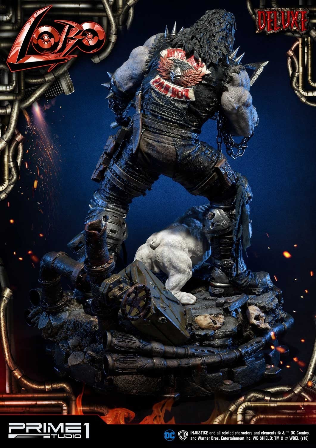 Injustice: Gods Among Us - Dawg - Lobo - Space Dolphin - Ultimate Museum Masterline  (UMMDCIJ-01DX) - 1/3 - DX Version (Prime 1 Studio) photo 74