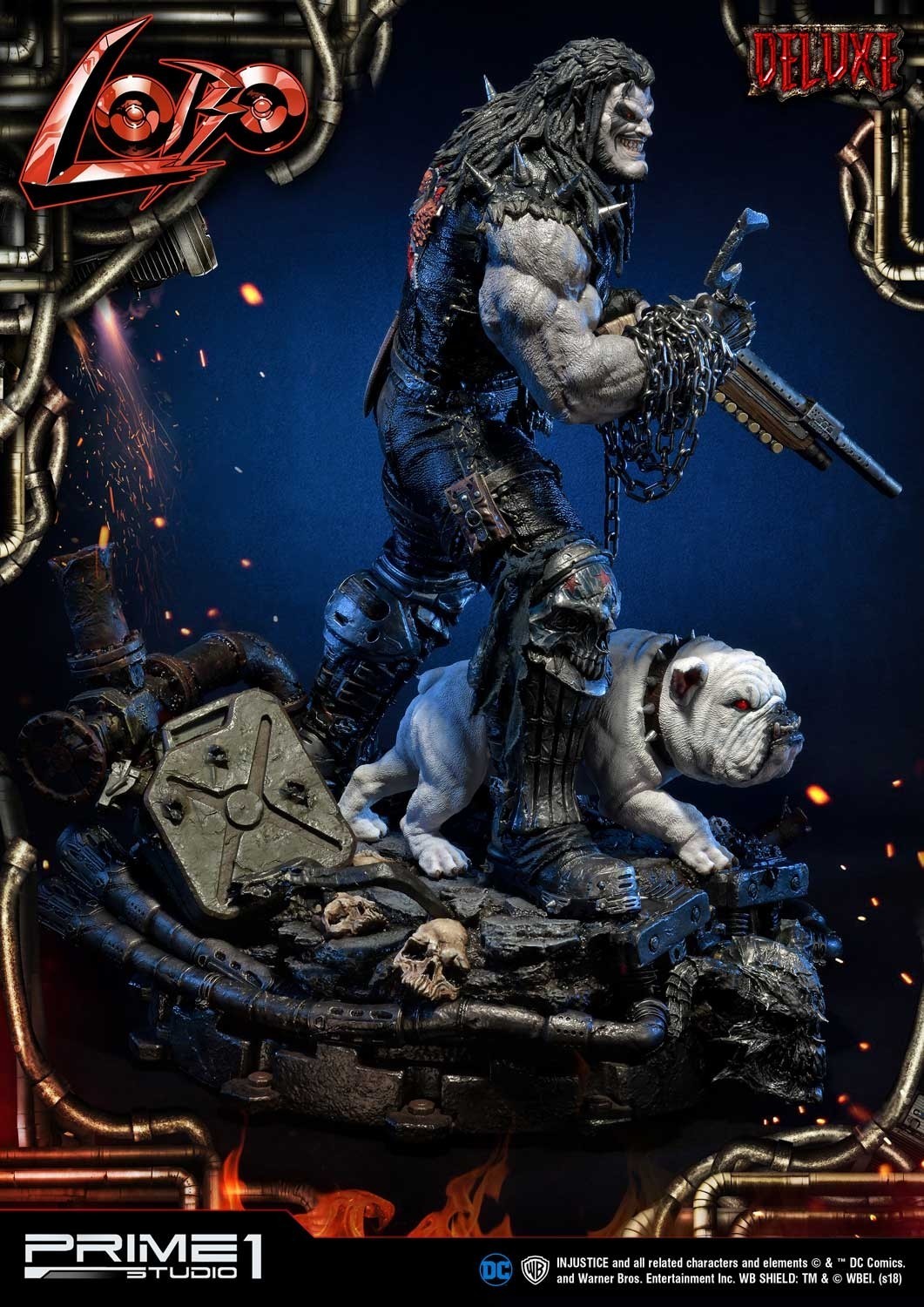 Injustice: Gods Among Us - Dawg - Lobo - Space Dolphin - Ultimate Museum Masterline  (UMMDCIJ-01DX) - 1/3 - DX Version (Prime 1 Studio) photo 75