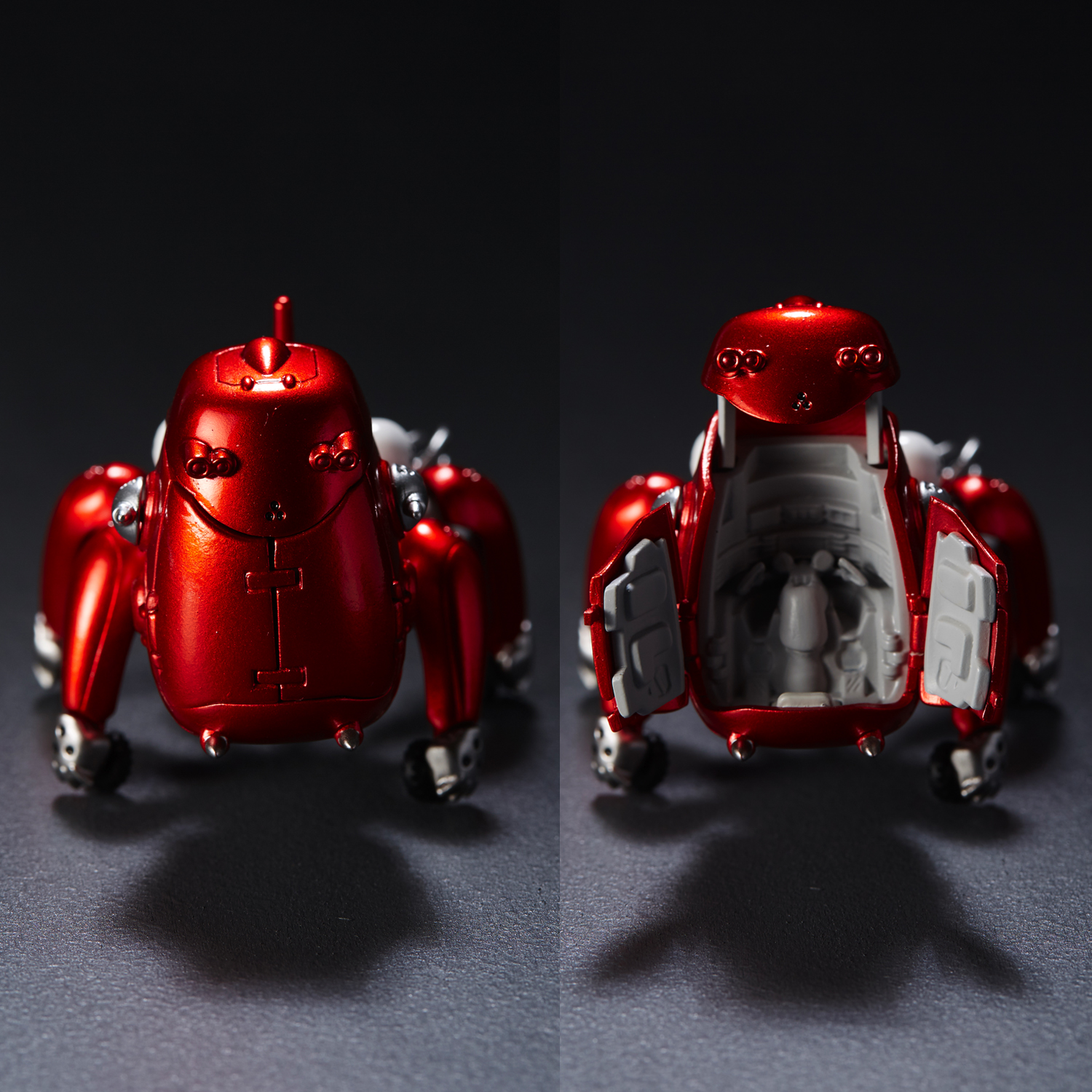 Koukaku Kidotai S.A.C. - Tachikoma - Tachikoma Diecast Collection (02) - Red (Union Creative International Ltd) photo 7
