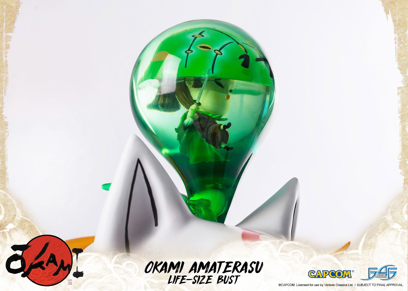 Ookami - Amaterasu - Issun - Bust - 1/1 - Regular Edition (First 4 Figures) photo 12