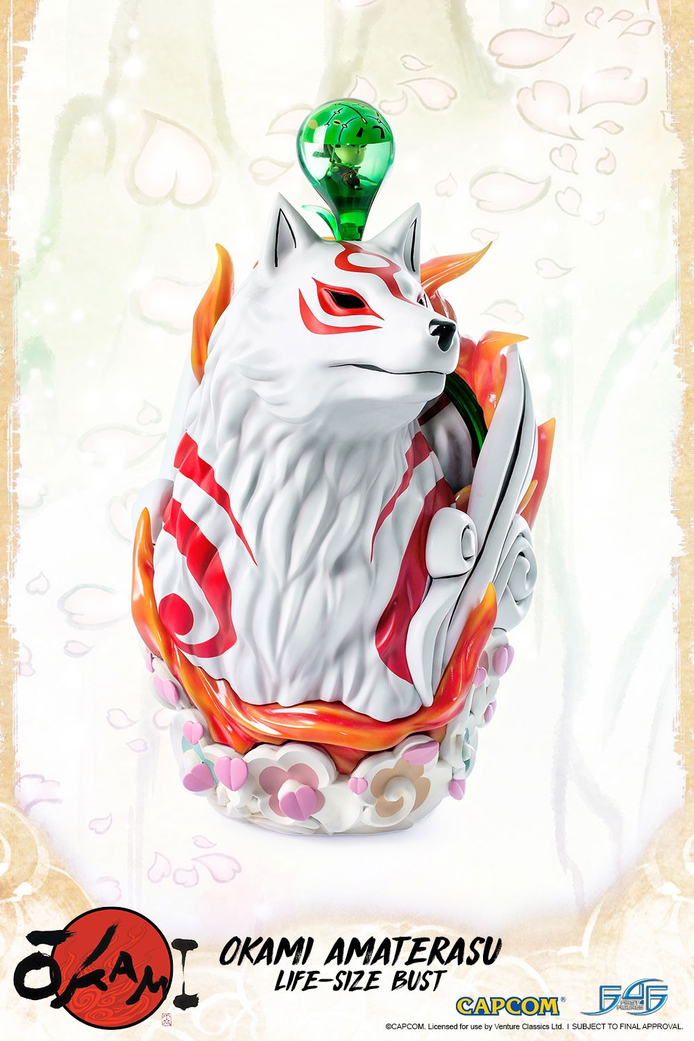 Ookami - Amaterasu - Issun - Bust - 1/1 - Regular Edition (First 4 Figures) photo 17