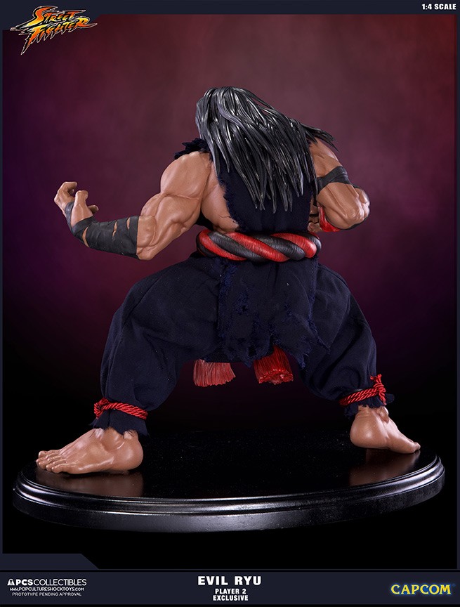 Super Street Fighter IV: Arcade Edition - Satsui no Hadou ni Mezameta Ryuu - Mixed Media - 1/4 - PCS Exclusive, Dark Hado Exclusive (Premium Collectibles Studio) photo 8