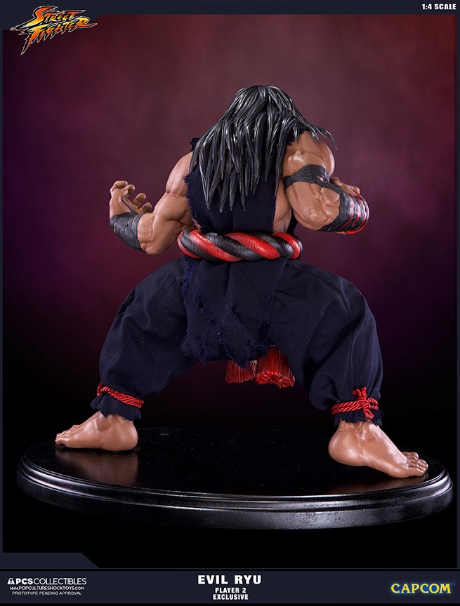 Super Street Fighter IV: Arcade Edition - Satsui no Hadou ni Mezameta Ryuu - Mixed Media - 1/4 - PCS Exclusive, Dark Hado Exclusive (Premium Collectibles Studio) photo 12