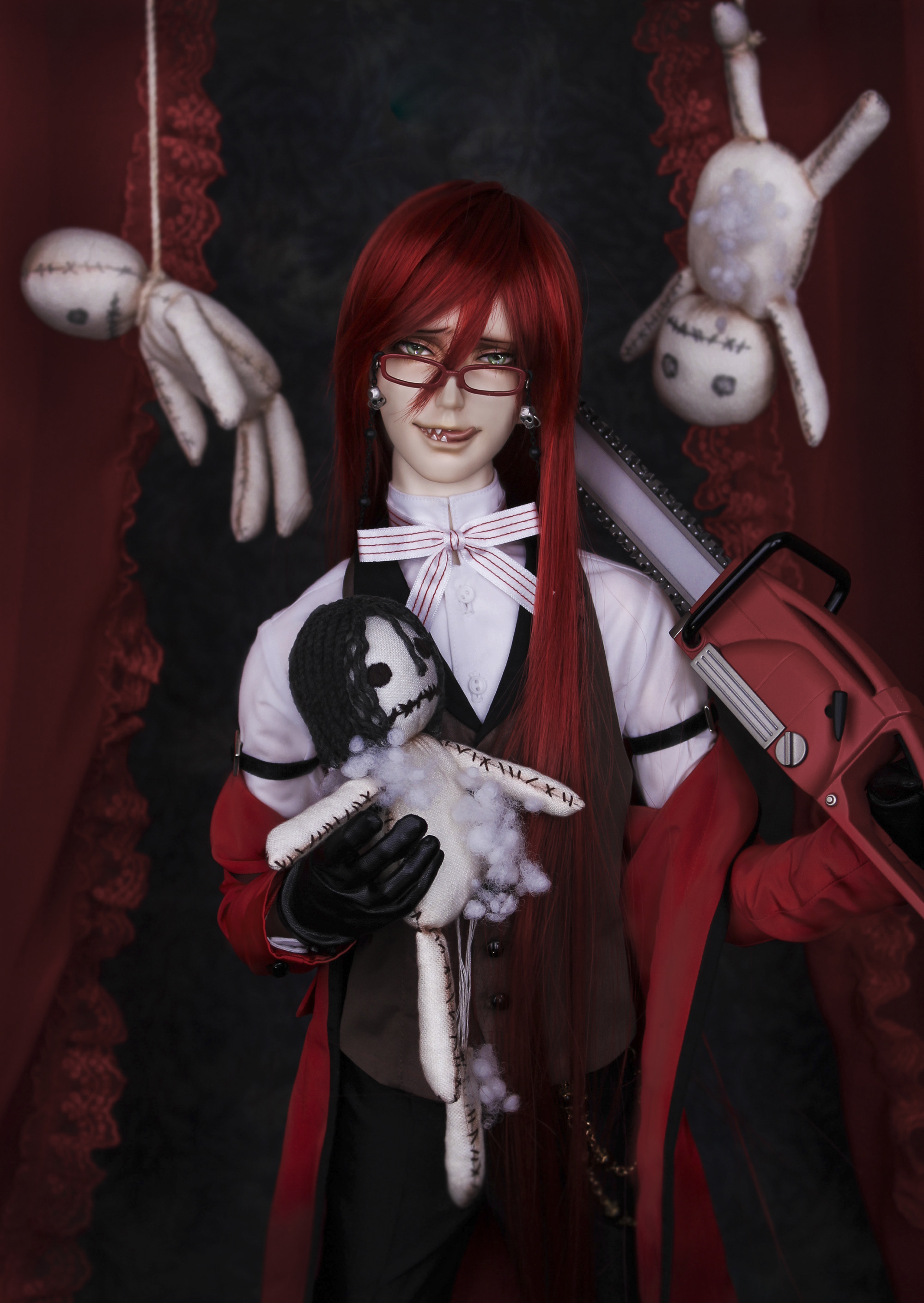 Kuroshitsuji ~Book of Circus~ - Grell Sutcliff - Character Doll I.O.S (Dolk, I.O.S) photo 2