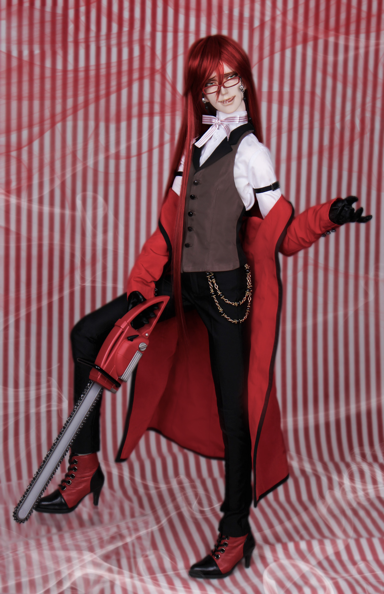 Kuroshitsuji ~Book of Circus~ - Grell Sutcliff - Character Doll I.O.S (Dolk, I.O.S) photo 5