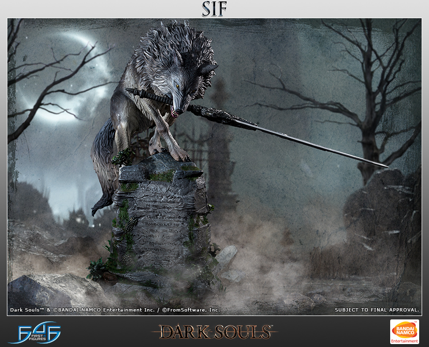 Dark Souls - Haiiro no Dai Ookami Sif - Regular Edition (First 4 Figures)