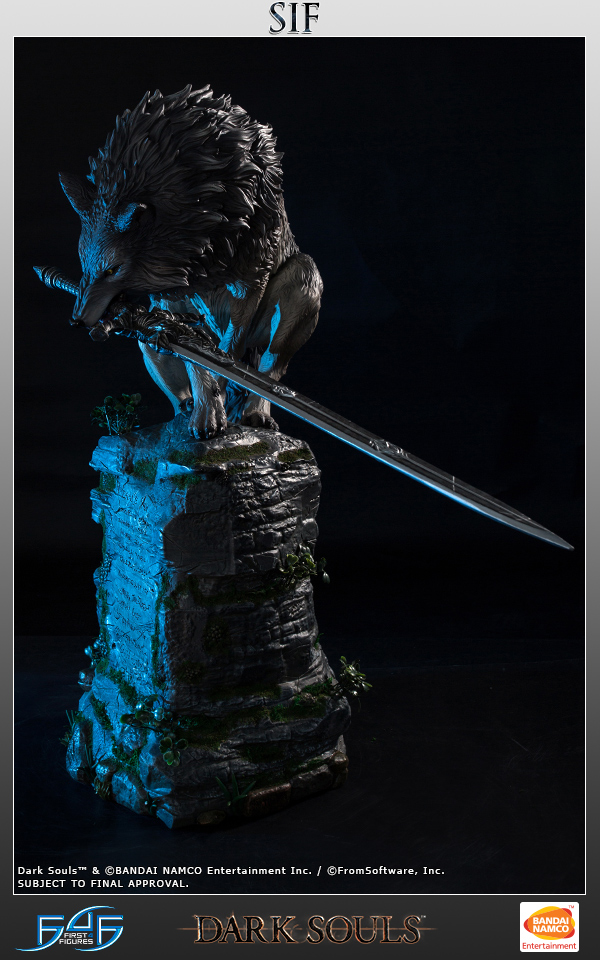 Dark Souls - Haiiro no Dai Ookami Sif - Regular Edition (First 4 Figures) photo 3